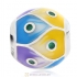European Style Round Ball Bead 925 Sterling Silver with Enamel
