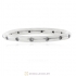 925 Sterling Silver Droplets Ring with Clear CZ