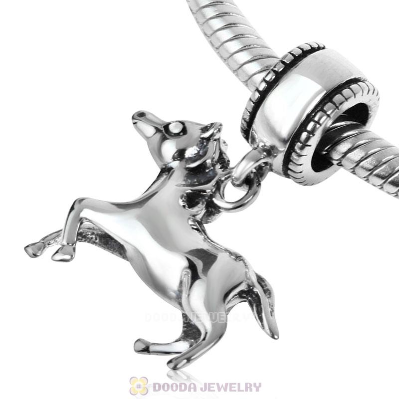 Running Horse Charm Pendant