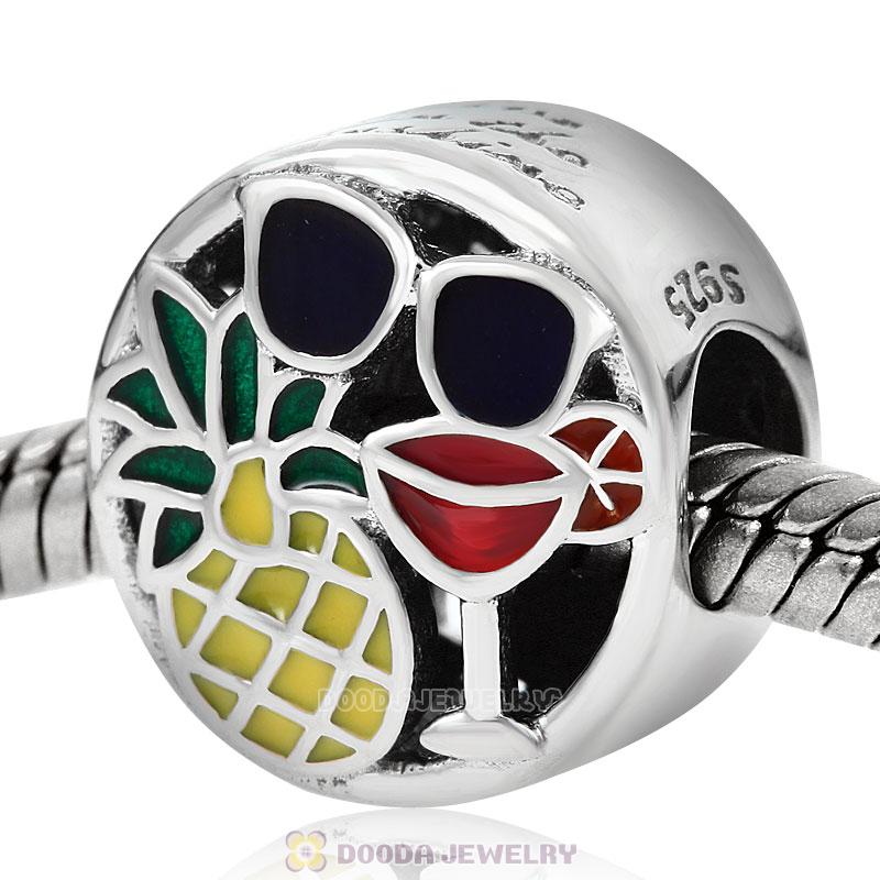 Summer Fun Charm Mixed Enamel Beads