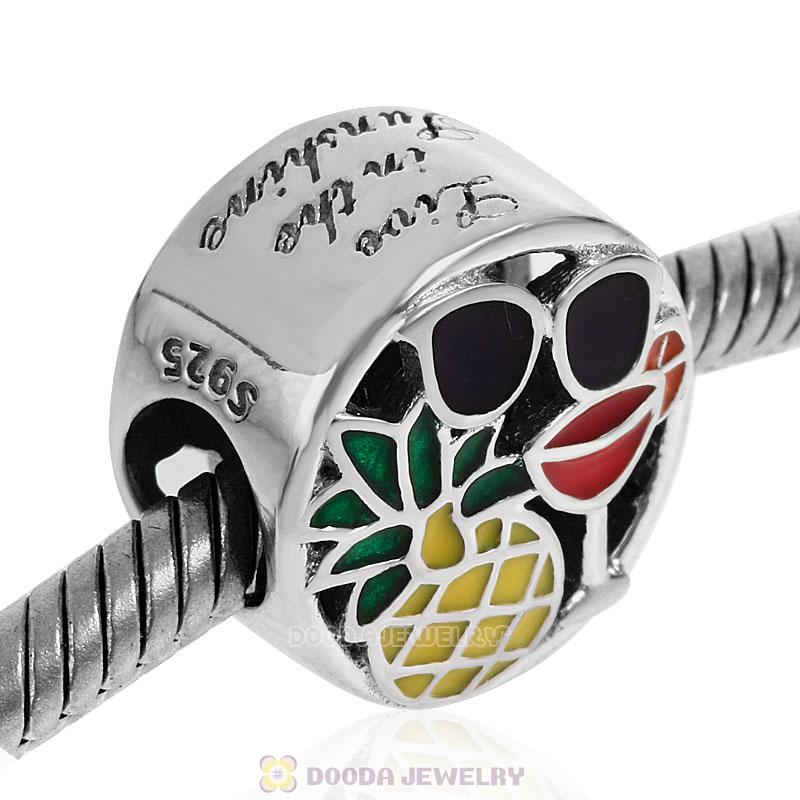 Summer Fun Charm Mixed Enamel Beads