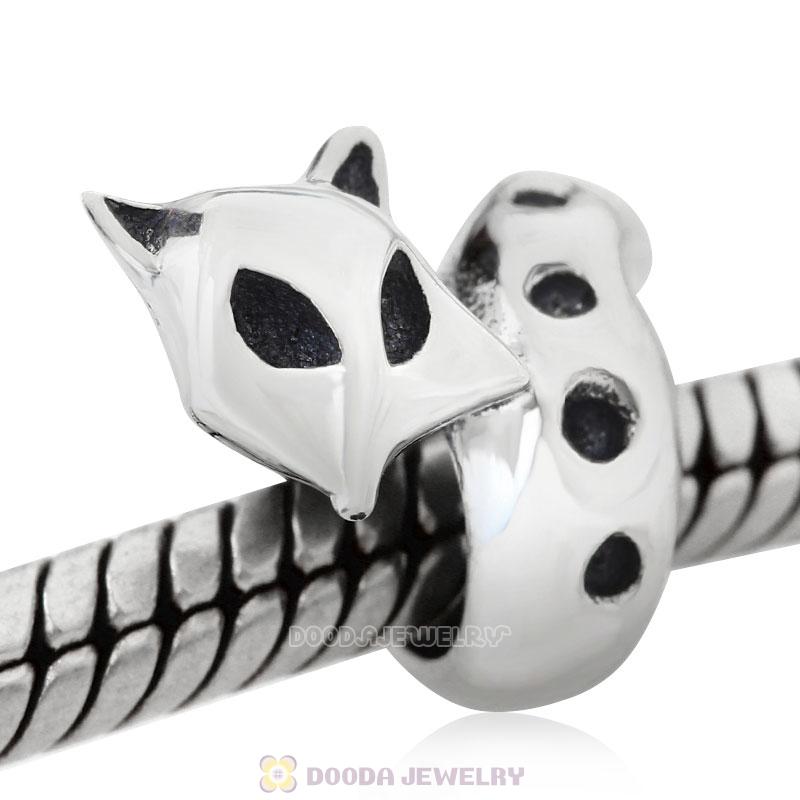 Forest Fox Charm Bead