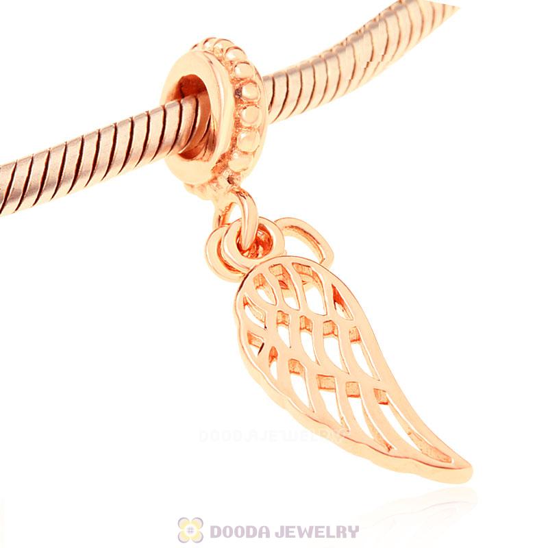 Rose Gold Love Heart and Guidance Charms