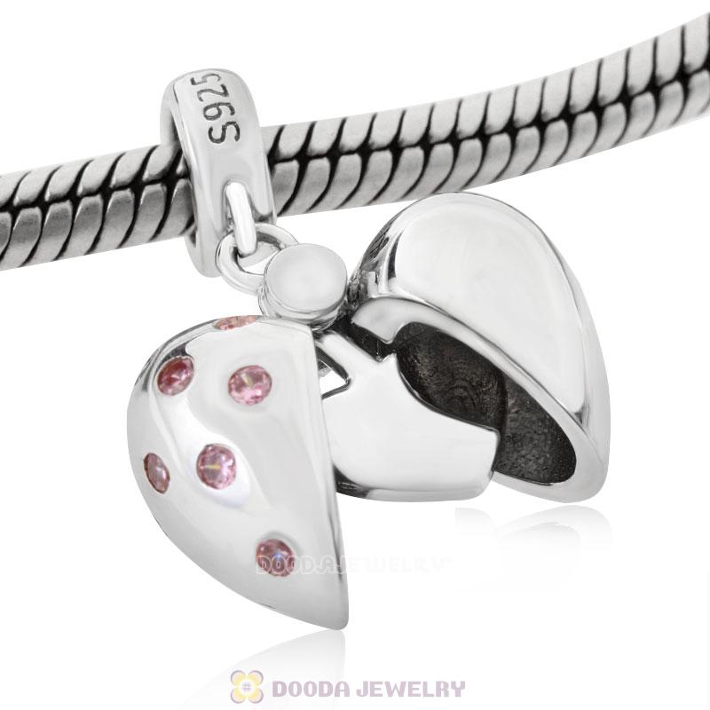 I Love You Heart Pendant Charm
