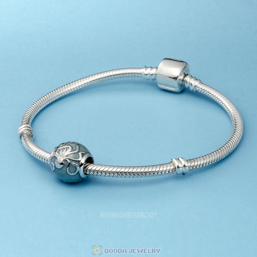 Ocean Octopus Charm 925 Sterling Silver