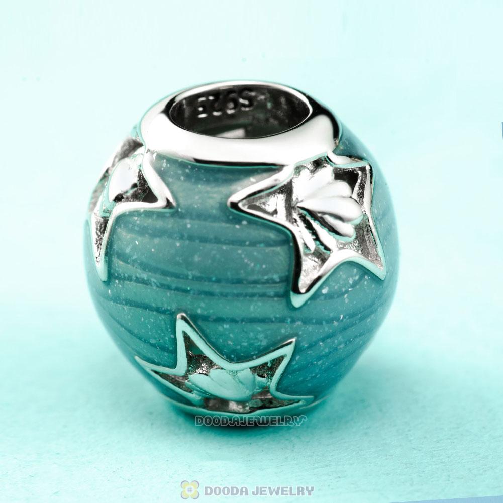 Ocean Life Starfish Charm 925 Sterling Silver