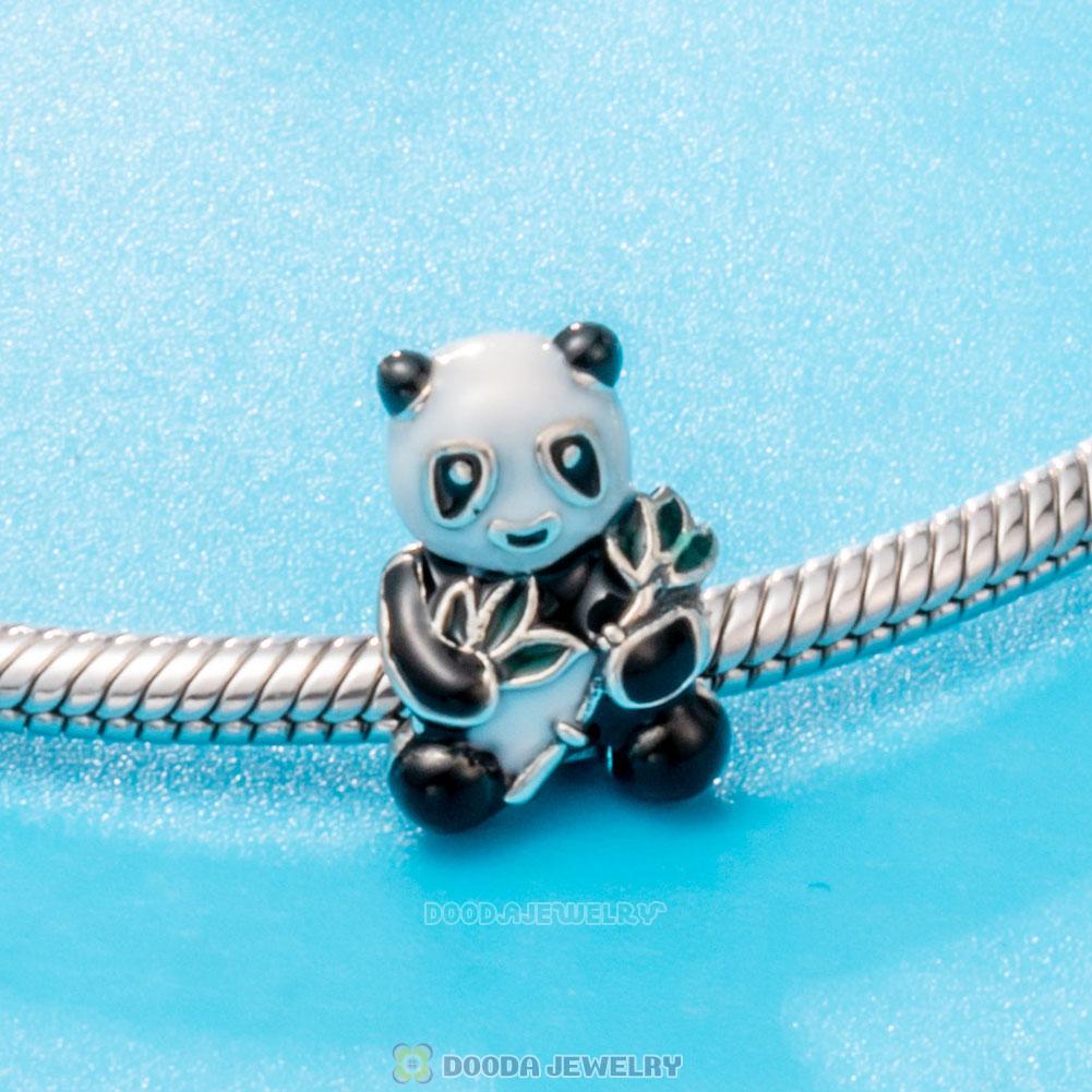 Panda Bear with Mix Enamel Charms