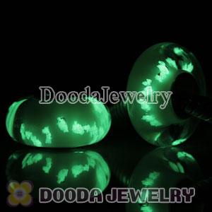 Environmental Material European Moonlight Glass Beads with 925 Stamped