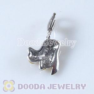 925 Sterling Silver Tscharm Jewelry Charms Enamel Dog