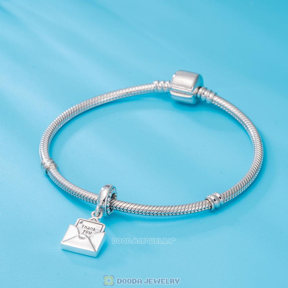Thank You Envelope Dangle Charm