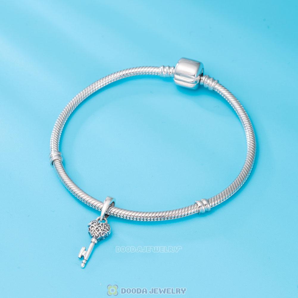 Regal Key Charm Pendant