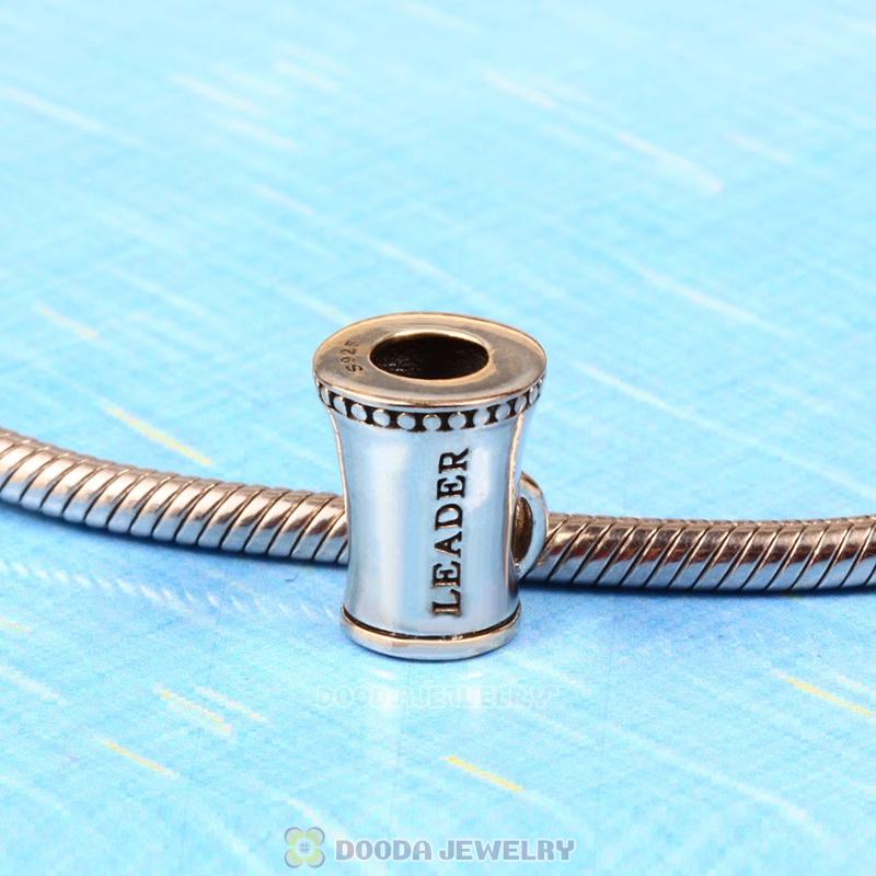 European Sterling Silver Cheerleader Charm Wholesale