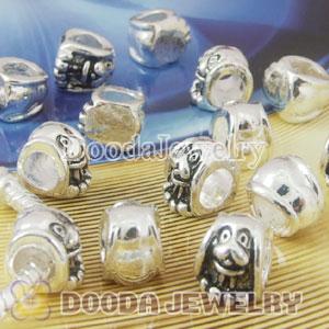 Wholesale European style silver plated beads and charms