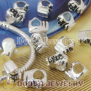 Wholesale European style silver plated beads and charms