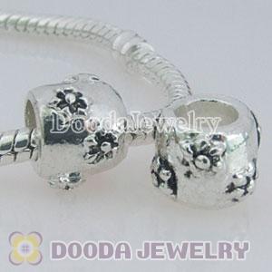 Wholesale European style silver plated beads and charms