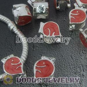 Wholesale European style silver plated beads and charms