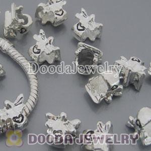 Wholesale European style silver plated beads and charms