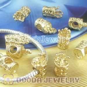 Wholesale European style silver plated beads and charms