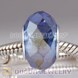 4.5mm alloy hole European style crystal glass beads