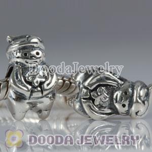 European Style Happy Little Elf Silver Beads