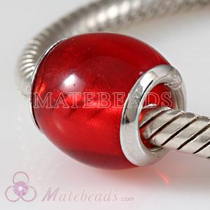 Largehole Jewelry red jade beads