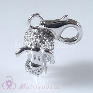Sterling Silver Tscharm Jewelry Cow Charms
