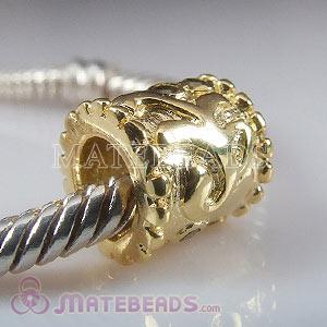 Gold Plated Silver Beads