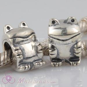 Sterling Silver European Frog Charms