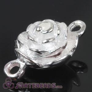 Sterling Silver Magnetic Flower Clasp