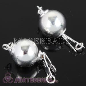 Dia.10mm Sterling Silver Pearl Fishhook Clasp