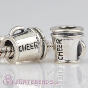 Cheer Horn Largehole Jewelry Sterling Silver Bead European Compatible