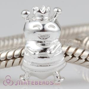 European Style Sterling Silver Queen Bee with Crown Charms