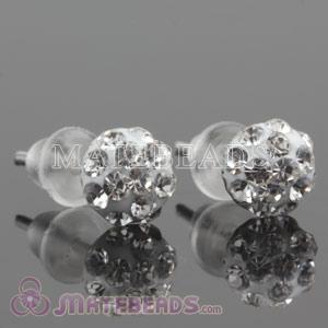 925 Sterling Silver Austrian crystal Stud Earrings
