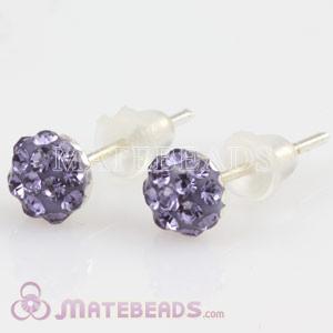 925 Sterling Silver Austrian crystal Stud Earrings