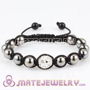 Wholesale Sambarla Friendship Bracelet Black Crystal Ball Beads