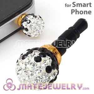 10mm Czech Crystal Ball Plugy Headphone Jack Accessories