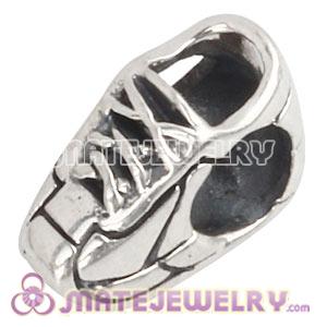 Wholesale European Sterling Silver Sneaker Charms Bead 