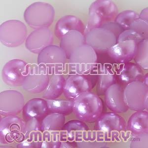Wholesale Lavender Pearl Crystal Beads Earphone Jack Accessory For iphone 