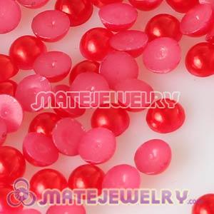 Wholesale Red Pearl Crystal Beads Earphone Jack Accessory For iphone 