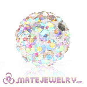 Wholesale Cheap Price 10mm Handmade Pave Crystal Beads