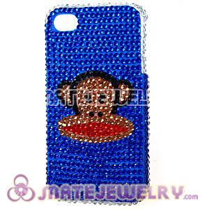 Cute Crystal Paul Frank Back Cover Cases For iPhone 4 iPhone 4S 