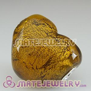 large glass heart