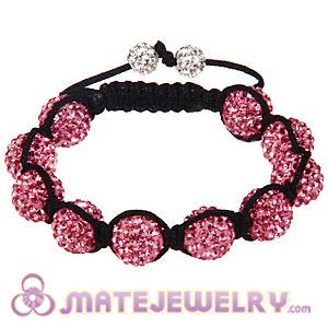 Wholesale Bargain Price Handmade Pave Pink Crystal TresorBeads Bracelets