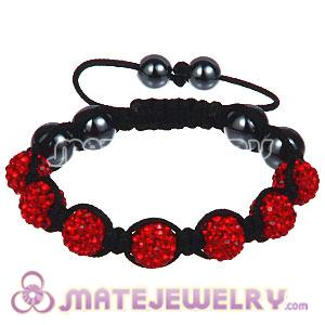 Wholesale Bargain Price Handmade Pave Red Crystal TresorBeads Bracelets