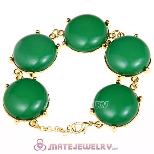 Hot Sale Dark Green Bead Bubble Bracelets Wholesale