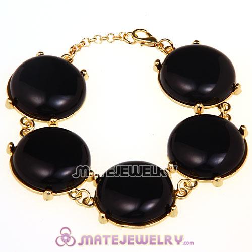 Hot Sale Resin Bead Black Bubble Bracelets Wholesale