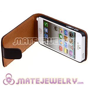 Magnetic Flip Leather Case Cover Vertical Pouch For Apple iPhone 5