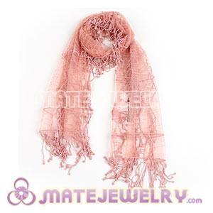 Wholesale Graceful Indian Rural Pastoral Style Shawls Scarf Lace Tassels Pashmina Scarves