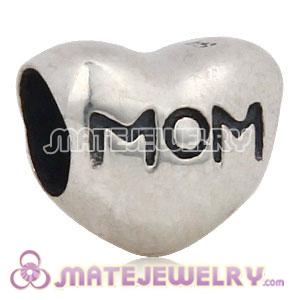Sterling Silver European Mom Charms Beads For Mother Day 