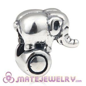 Wholesale 925 Sterling Silver Elephant Charm Beads 